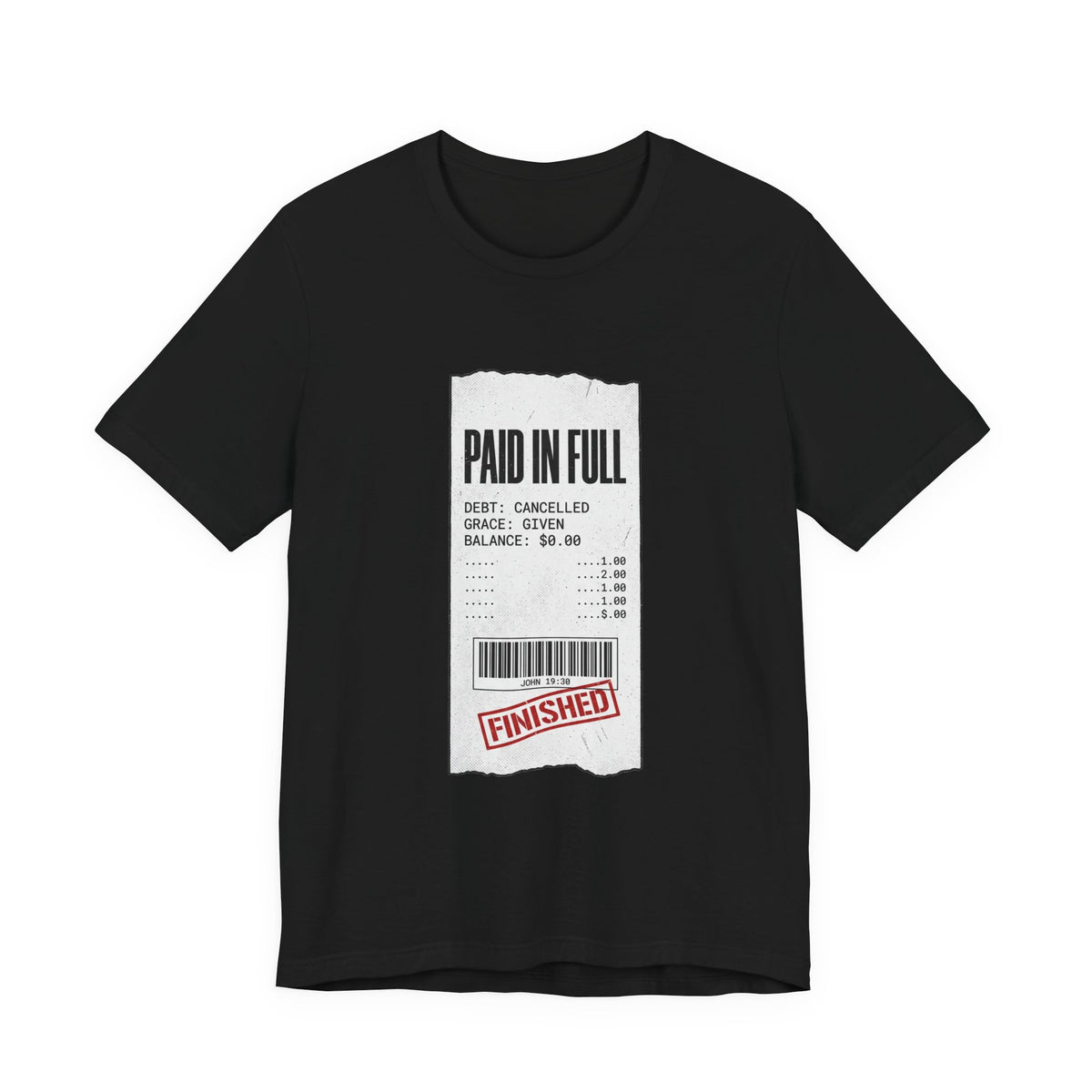 Paid in Full Christian T-Shirt, Graphic Streetwear