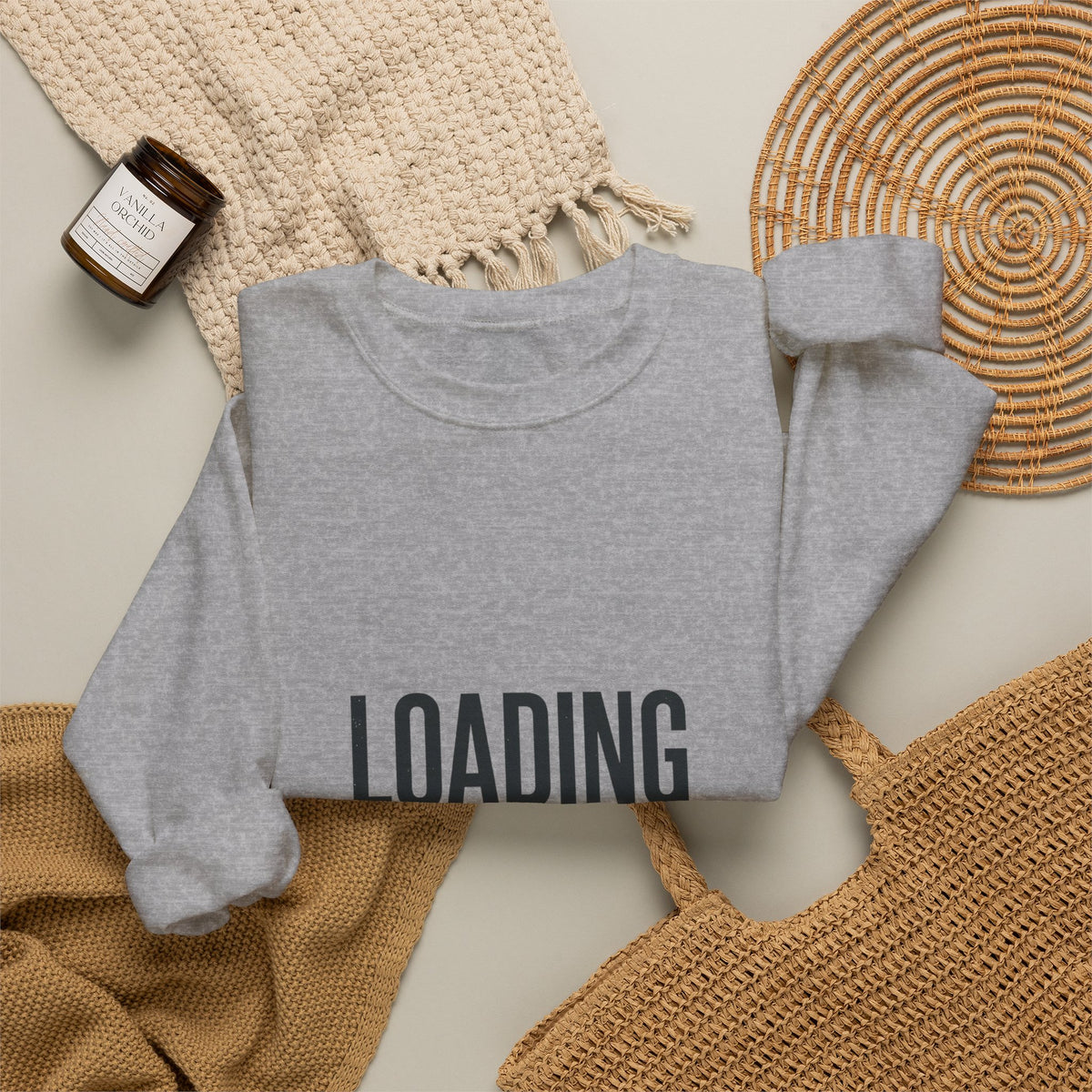 Loading Please Wait Sweatshirt | Video Game Humor