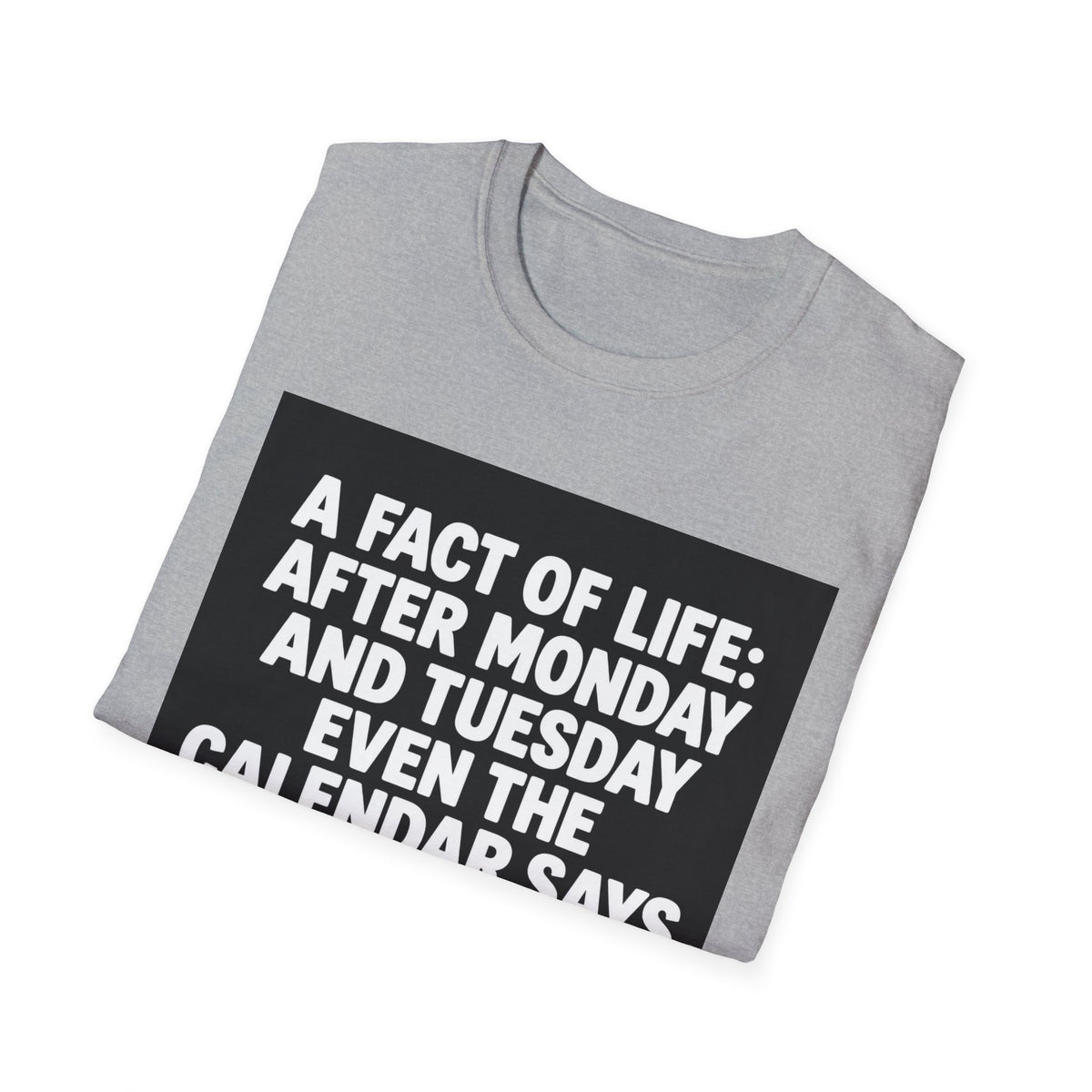 A Fact of Life Funny Calendar T-Shirt