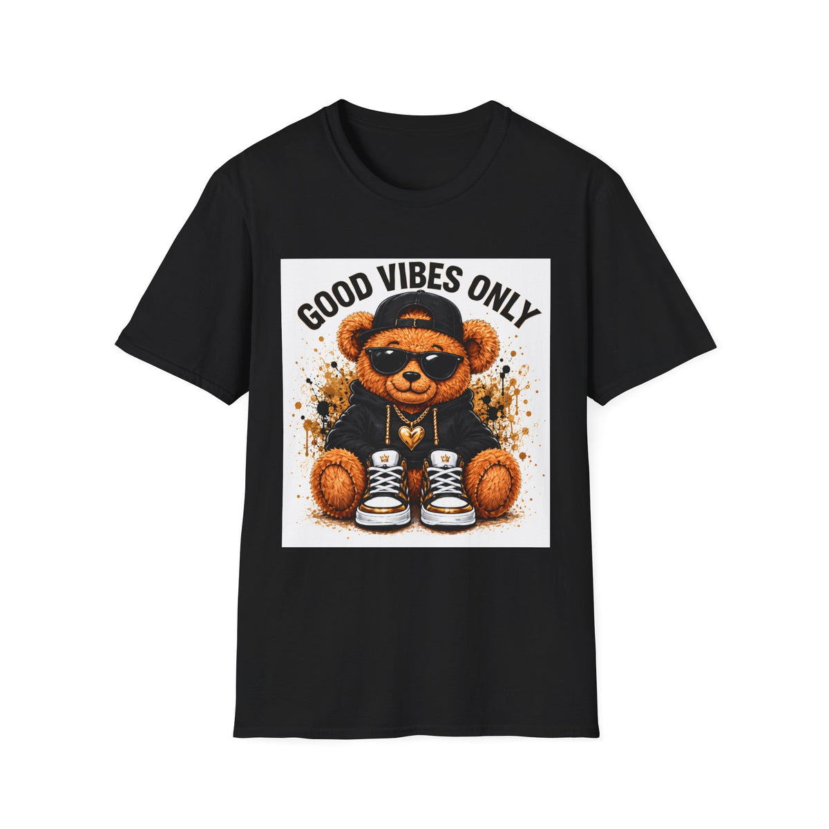 Good Vibes Only Bear T-Shirt