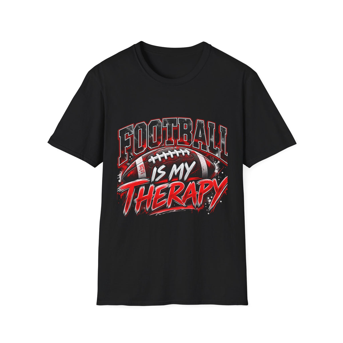 Football Is My Therapy T-Shirt