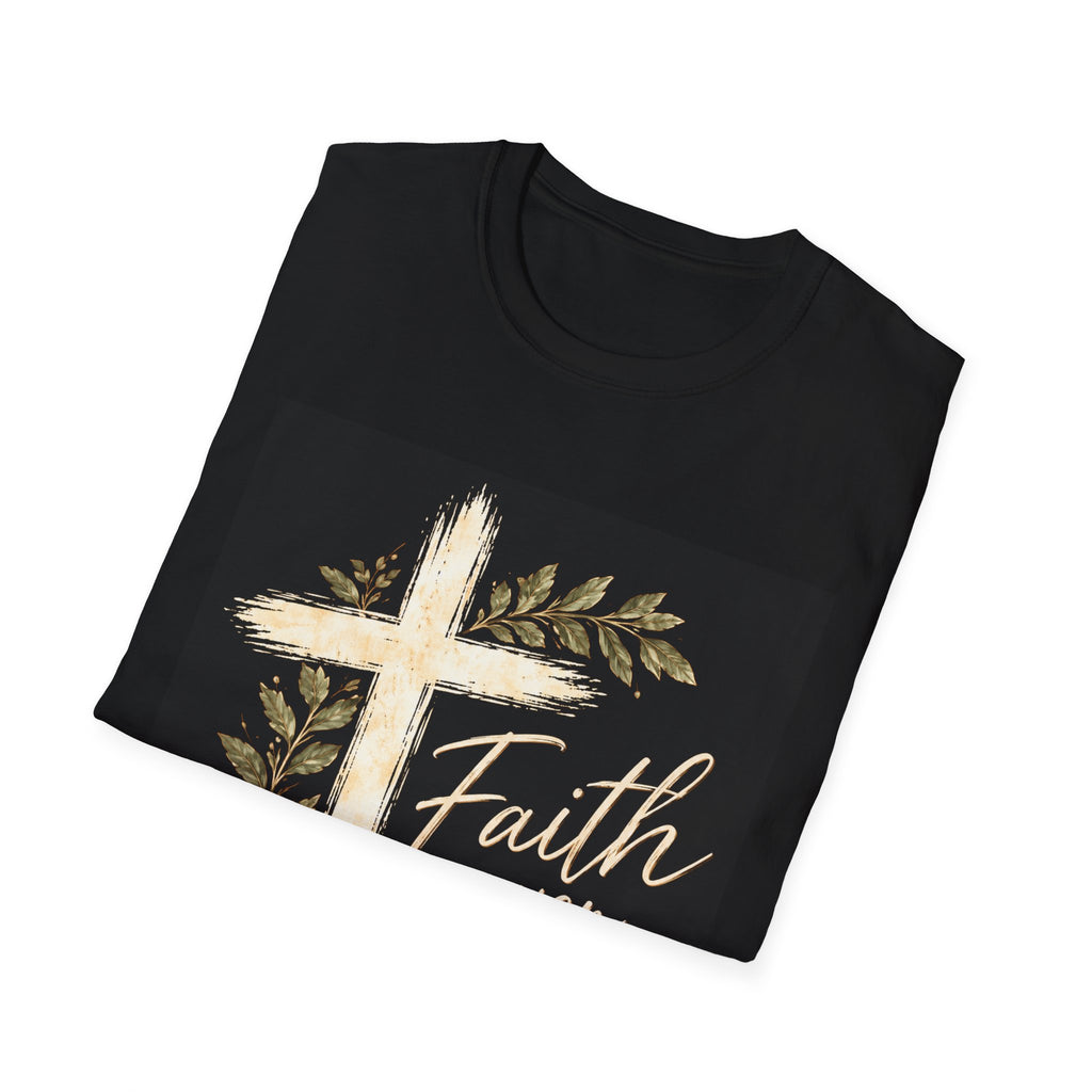 Faith Over Fear Christian Cross T-Shirt