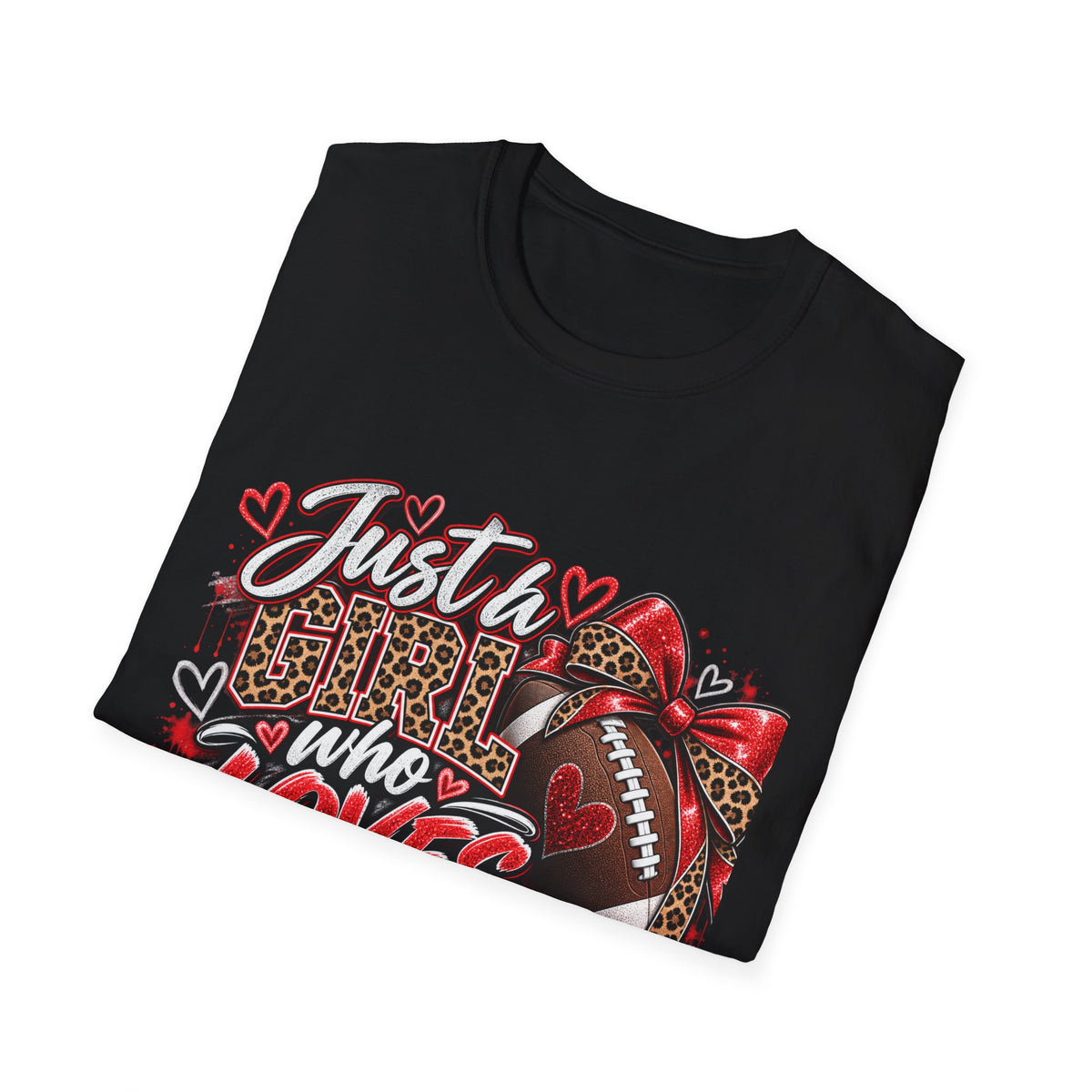 Just a Girl Who Loves Football T-Shirt