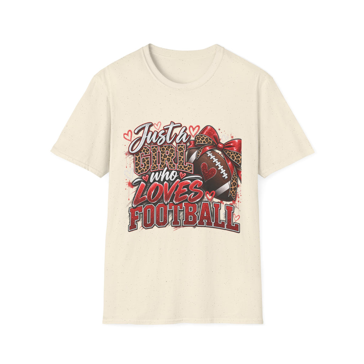 Just a Girl Who Loves Football T-Shirt