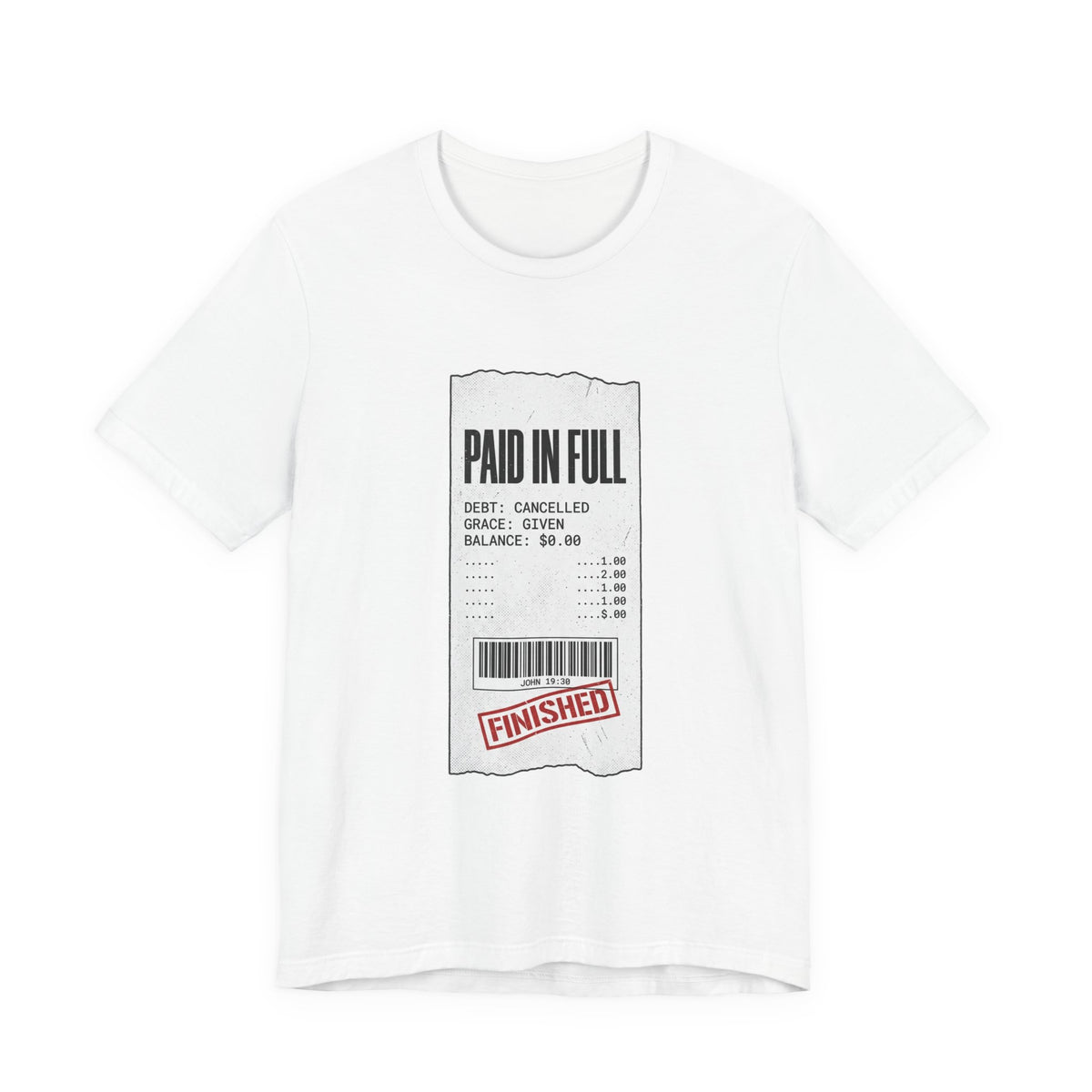 Paid in Full Christian T-Shirt, Graphic Streetwear