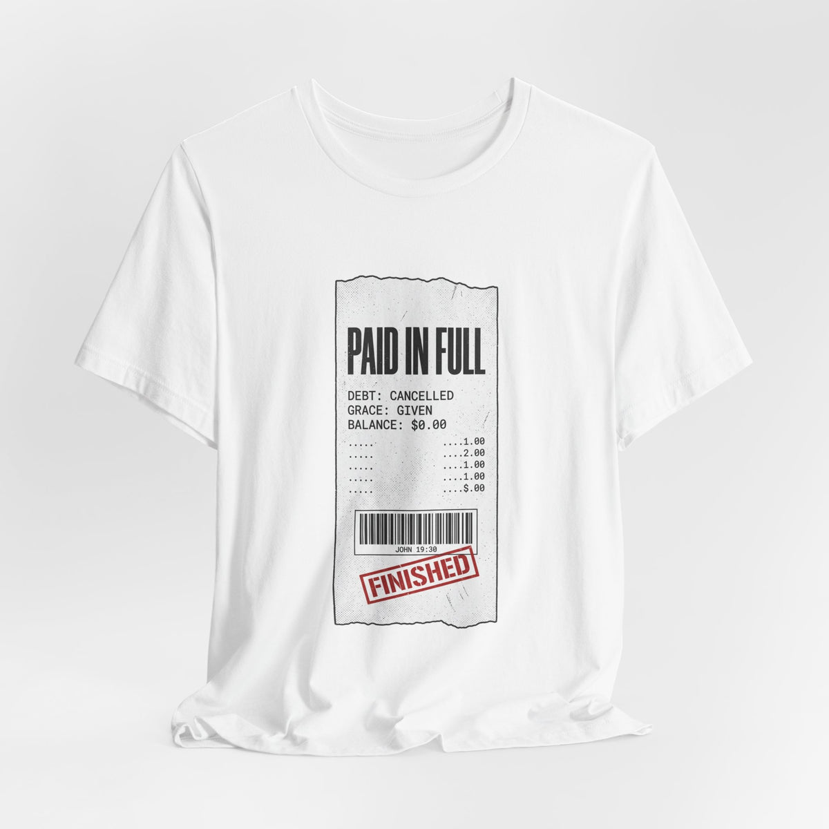 Paid in Full Christian T-Shirt, Graphic Streetwear