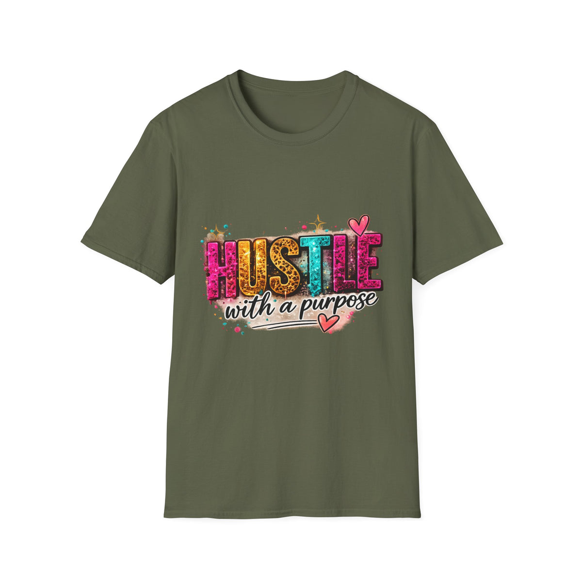 Hustle with a Purpose Inspirational T-Shirt