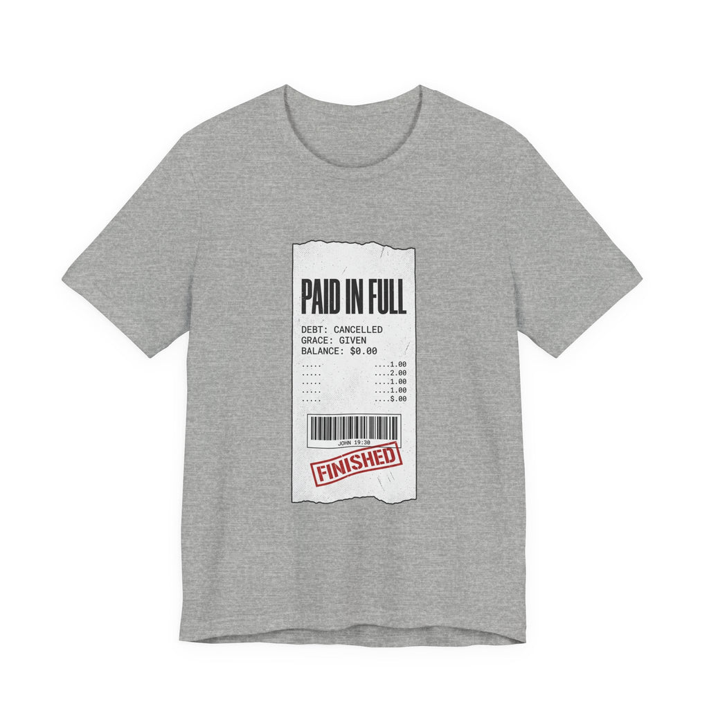 Paid in Full Christian T-Shirt, Graphic Streetwear