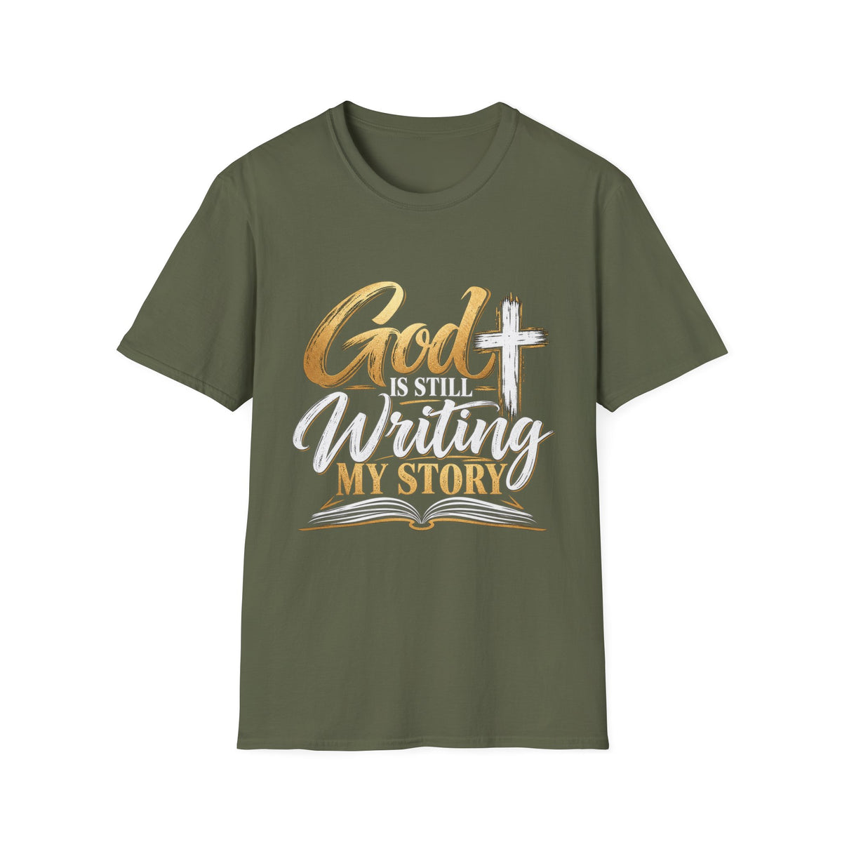 God Is Writing My Story Inspirational Christian T-Shirt