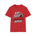 Eat Sleep Football Repeat T-Shirt