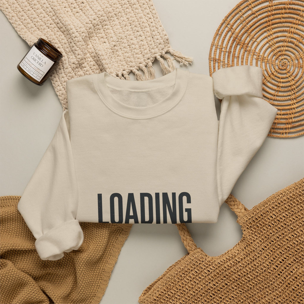 Loading Please Wait Sweatshirt | Video Game Humor