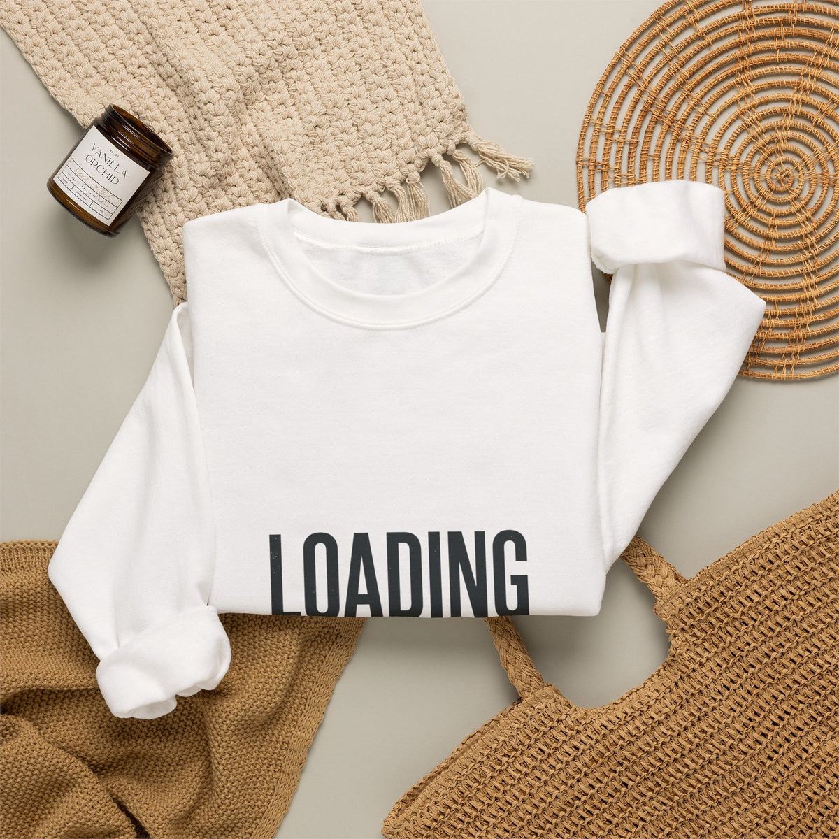Loading Please Wait Sweatshirt | Video Game Humor