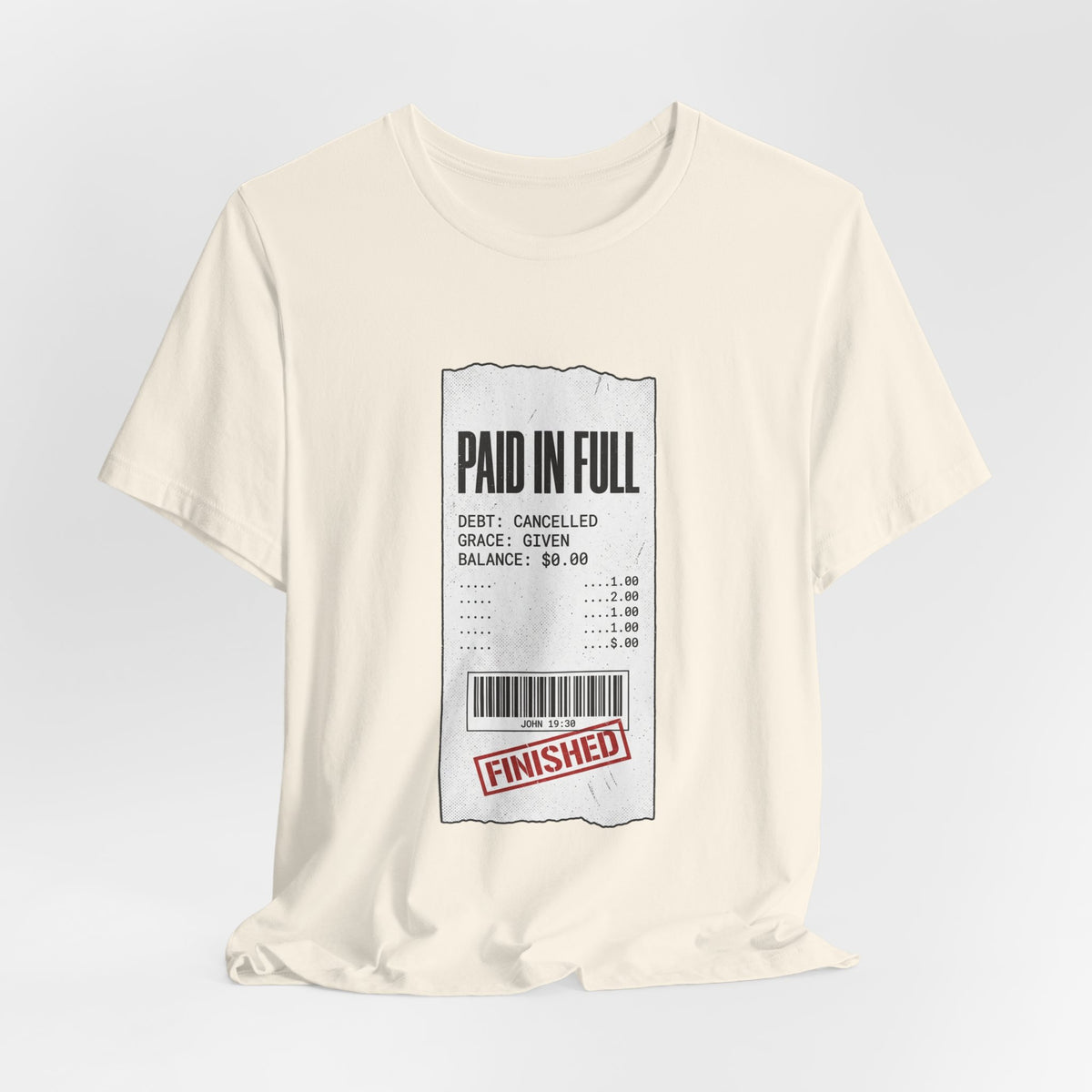 Paid in Full Christian T-Shirt, Graphic Streetwear