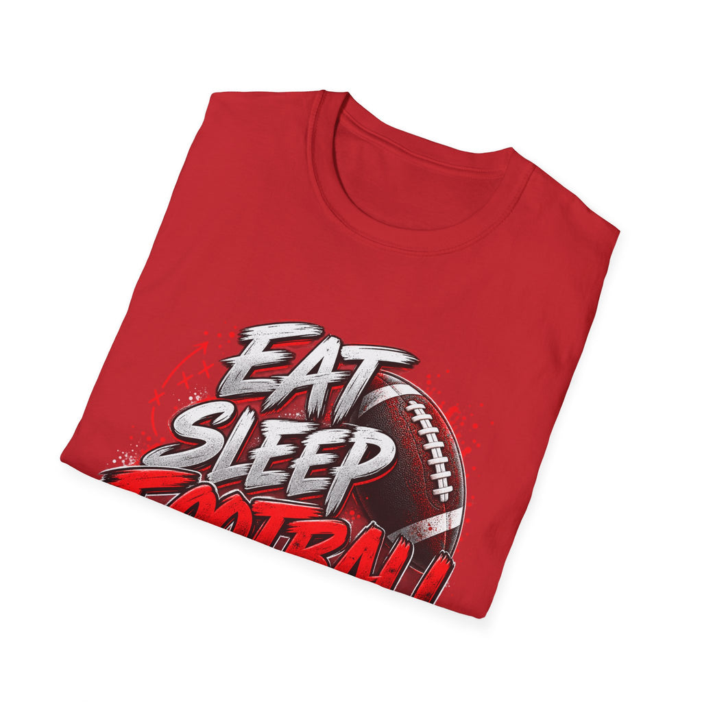 Eat Sleep Football Repeat T-Shirt