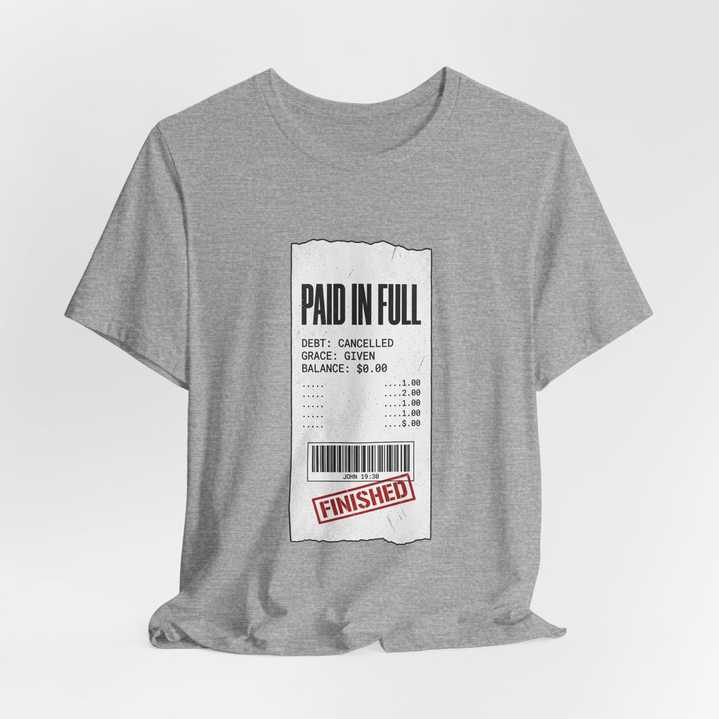 Paid in Full Christian T-Shirt, Graphic Streetwear