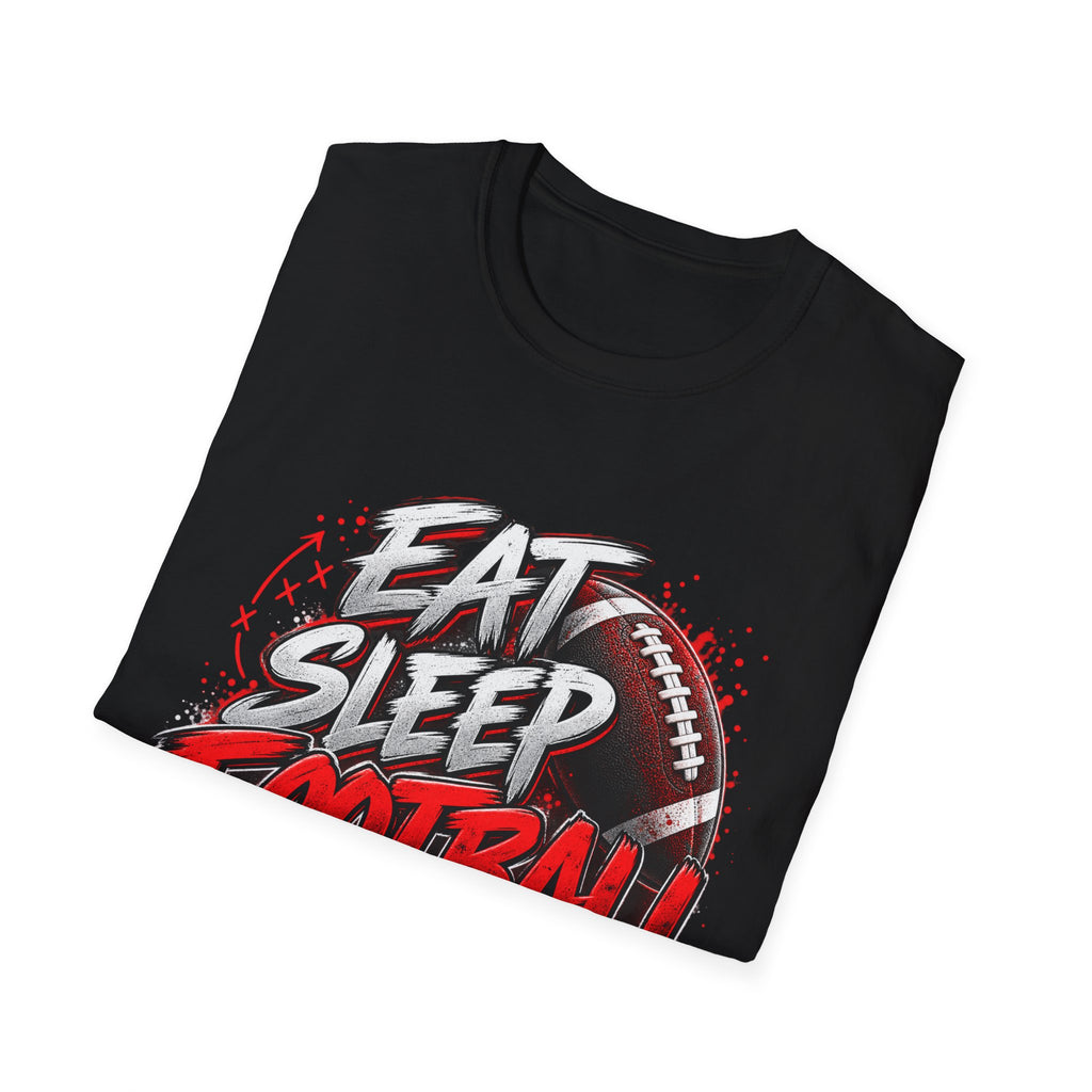 Eat Sleep Football Repeat T-Shirt