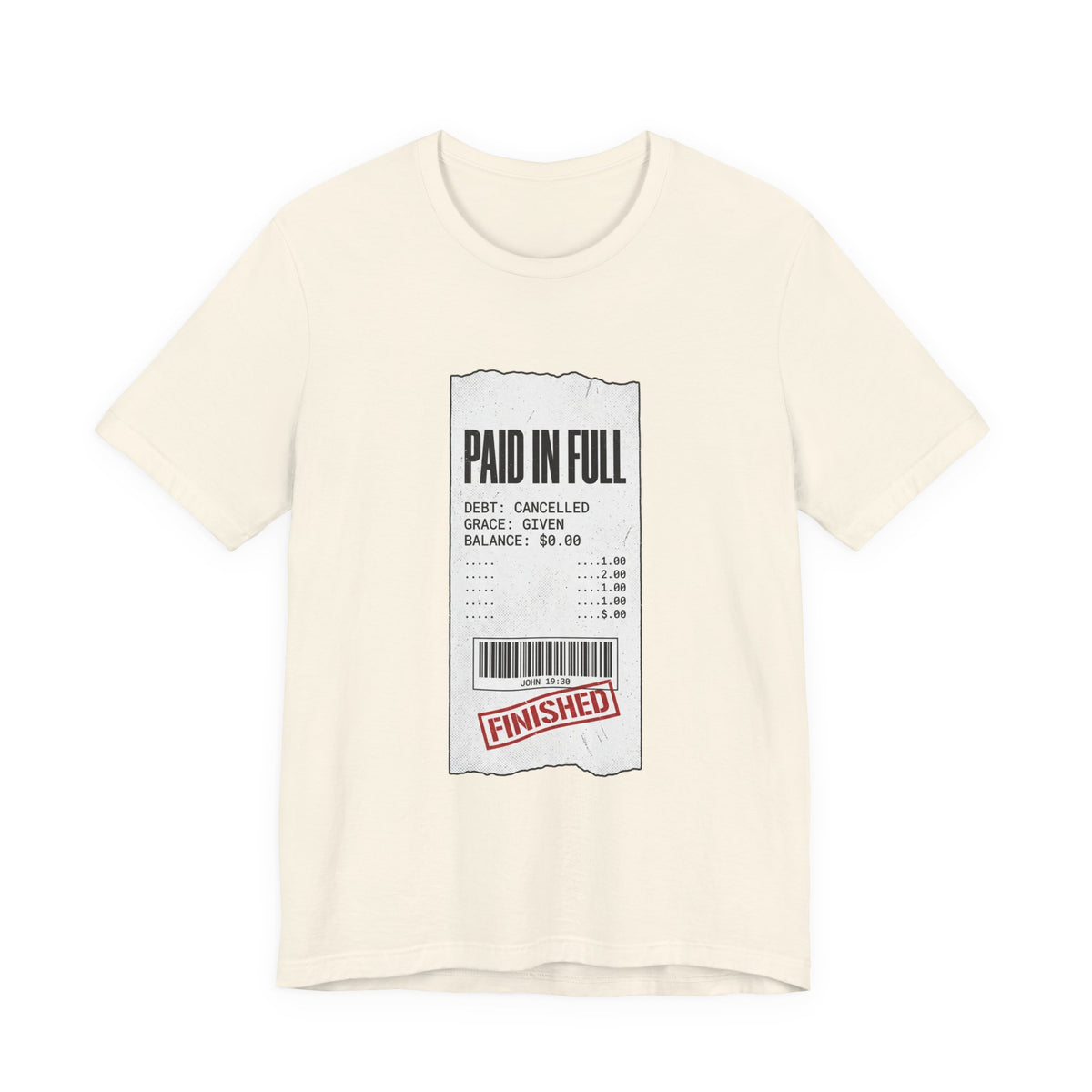 Paid in Full Christian T-Shirt, Graphic Streetwear
